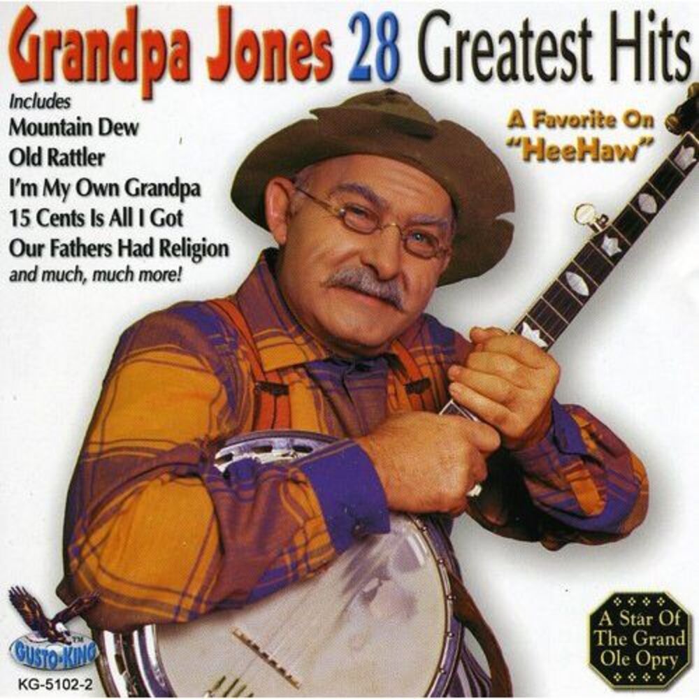 Grandpa Jones - 28 Greatest Hits  CD
